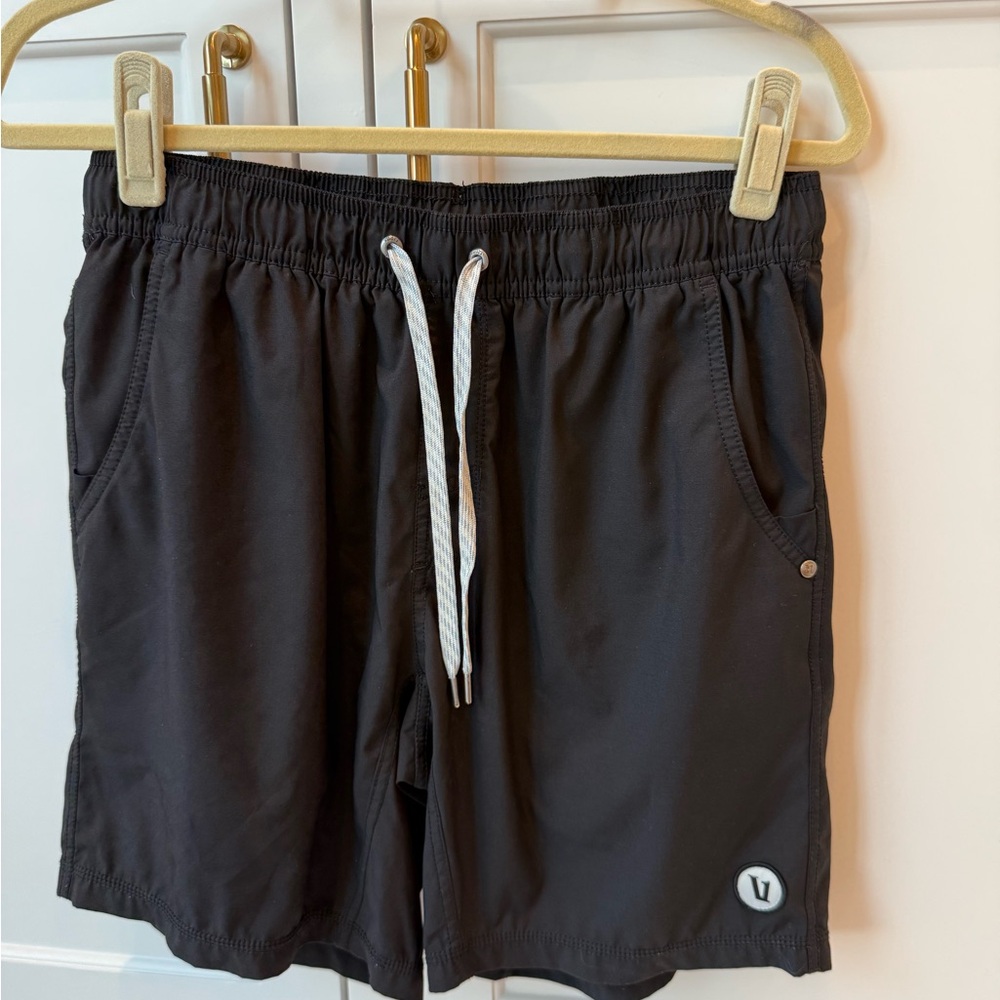 Vuori Men's Black Athletic Shorts
